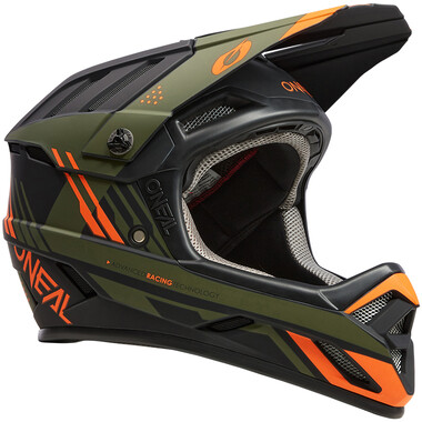 O'NEAL BACKFLIP STRIKE MTB Helmet Black/Orange/Green 2022 0